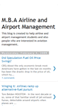 Mobile Screenshot of mbaairlineairportmanagement.blogspot.com