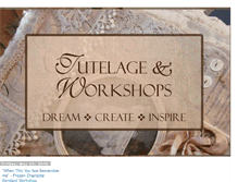 Tablet Screenshot of cottagepanacheworkshops.blogspot.com