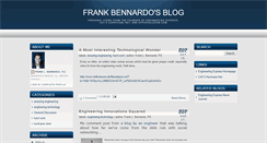 Desktop Screenshot of frankbennardo.blogspot.com