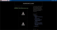 Desktop Screenshot of harrowisland.blogspot.com