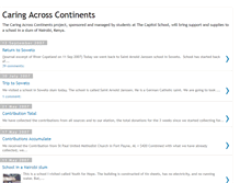 Tablet Screenshot of caringacrosscontinents.blogspot.com