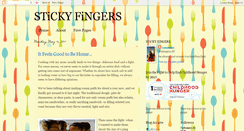 Desktop Screenshot of 10stickyfingers.blogspot.com
