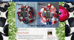 Desktop Screenshot of copy-catcrafts.blogspot.com