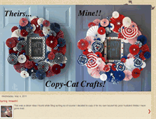 Tablet Screenshot of copy-catcrafts.blogspot.com