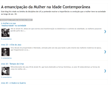 Tablet Screenshot of idadecontemporaneamulher.blogspot.com