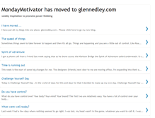 Tablet Screenshot of mondaymotivator.blogspot.com