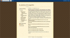 Desktop Screenshot of lapinturademagritte.blogspot.com