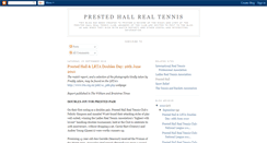 Desktop Screenshot of prestedhallrealtennis.blogspot.com