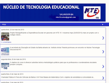 Tablet Screenshot of nte15tecnologiaeducacional.blogspot.com