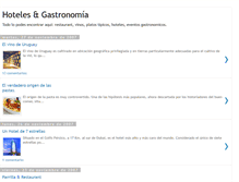 Tablet Screenshot of gastrohoteles.blogspot.com