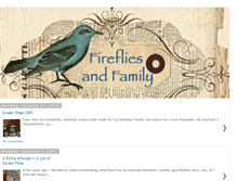 Tablet Screenshot of firefliesandfamily.blogspot.com