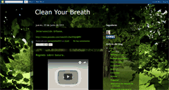 Desktop Screenshot of clean-your-breath.blogspot.com