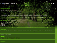 Tablet Screenshot of clean-your-breath.blogspot.com