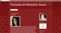 Desktop Screenshot of fantasiasdemonsieurjames.blogspot.com