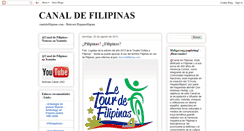 Desktop Screenshot of canaldefilipinas.blogspot.com