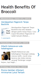 Mobile Screenshot of healthbenefitsofbroccolis.blogspot.com