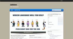 Desktop Screenshot of clydebalaman.blogspot.com