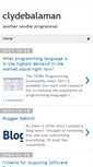 Mobile Screenshot of clydebalaman.blogspot.com