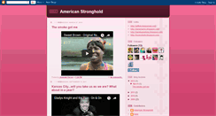 Desktop Screenshot of americanstronghold.blogspot.com