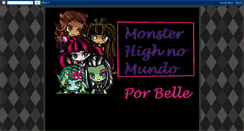 Desktop Screenshot of monsterhighnomundo.blogspot.com