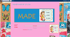 Desktop Screenshot of homemadebysylvia.blogspot.com