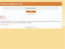 Tablet Screenshot of 5kelana.blogspot.com