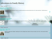 Tablet Screenshot of carolannkgfamilyhistory.blogspot.com