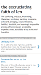 Mobile Screenshot of excruciatingfaith.blogspot.com