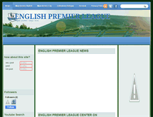 Tablet Screenshot of englishpremierleaguecenter.blogspot.com