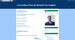 Desktop Screenshot of cvricardovazenglish.blogspot.com