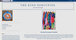 Desktop Screenshot of kindporcupine.blogspot.com