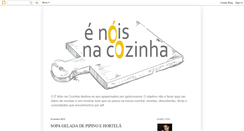 Desktop Screenshot of enoisnacozinha.blogspot.com