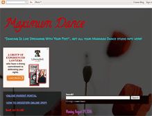 Tablet Screenshot of maximumdance.blogspot.com