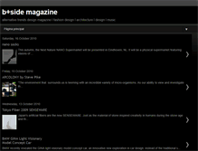 Tablet Screenshot of besidemagazine.blogspot.com