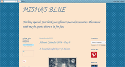 Desktop Screenshot of mishasblue.blogspot.com