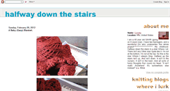 Desktop Screenshot of halfway-down-the-stairs.blogspot.com