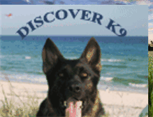 Tablet Screenshot of discovercanine.blogspot.com