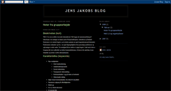Desktop Screenshot of jensjakob.blogspot.com