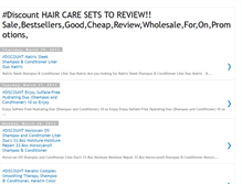 Tablet Screenshot of haircaresetstoreview.blogspot.com