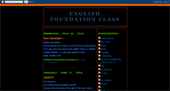 Desktop Screenshot of englishfoundation18.blogspot.com