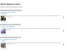 Tablet Screenshot of estilobaires.blogspot.com