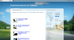 Desktop Screenshot of downloaditebooks.blogspot.com