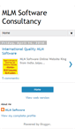 Mobile Screenshot of mlmsoftwareconsultancy.blogspot.com