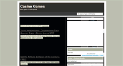 Desktop Screenshot of casino-games-planet11.blogspot.com