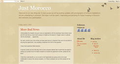 Desktop Screenshot of justmorocco.blogspot.com