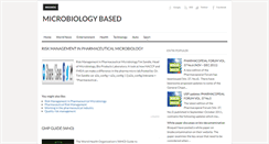 Desktop Screenshot of microbiologybased.blogspot.com