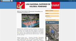 Desktop Screenshot of liganacionalsuperiorvoleibolfemenino.blogspot.com