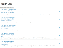 Tablet Screenshot of health-care-da.blogspot.com