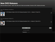 Tablet Screenshot of new-dvds-releases.blogspot.com
