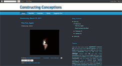 Desktop Screenshot of constructingconceptions.blogspot.com